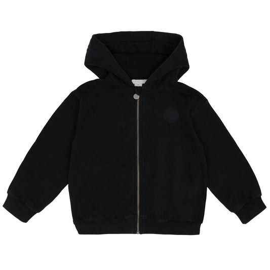 52B.TX4R60_Z3059_930 # Παιδική Ζακέτα Φούτερ Stella McCartney Logo Black