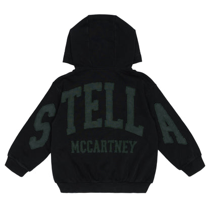 52B.TX4R60_Z3059_930 # Παιδική Ζακέτα Φούτερ Stella McCartney Logo Black
