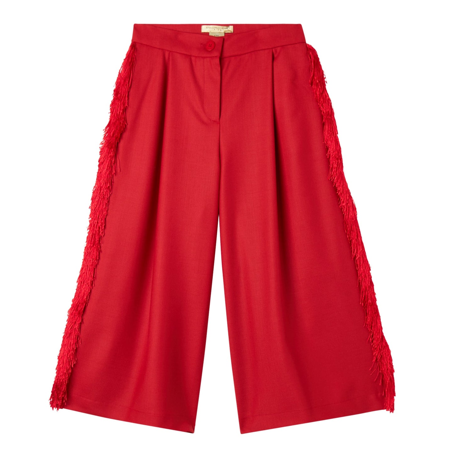 52B.TX6E10_I0299_410 # Παιδικό Παντελόνι με Κρόσια Κόκκινο