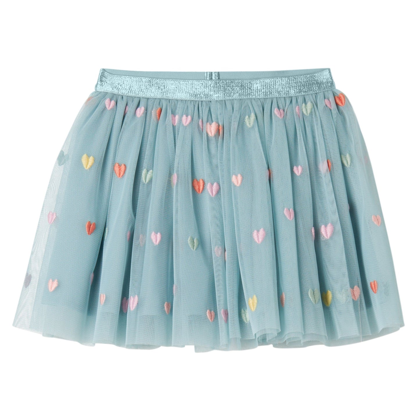 52B.TX7A51_Z3079_923MC # Παιδική Τούλινη Φούστα Hearts Multi