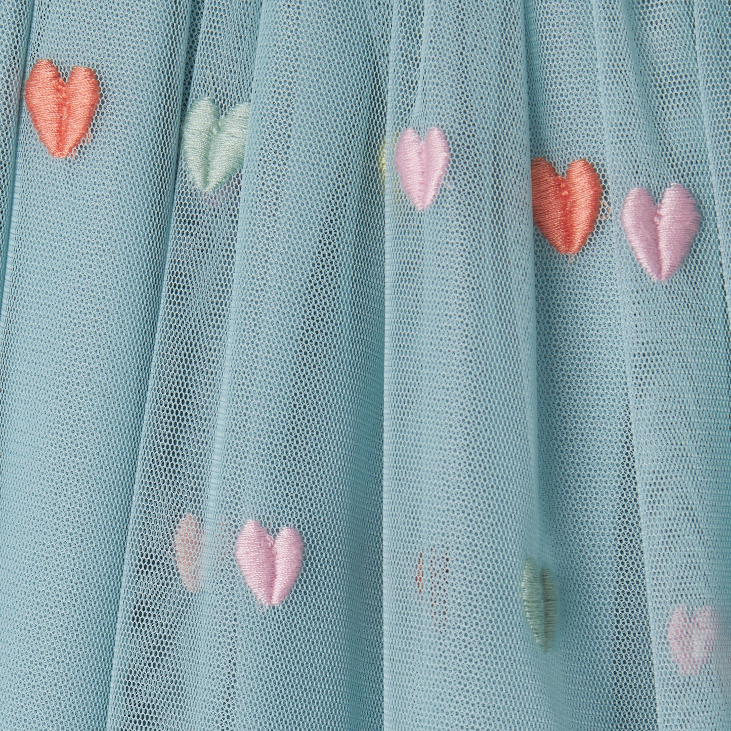 52B.TX7A51_Z3079_923MC # Παιδική Τούλινη Φούστα Hearts Multi