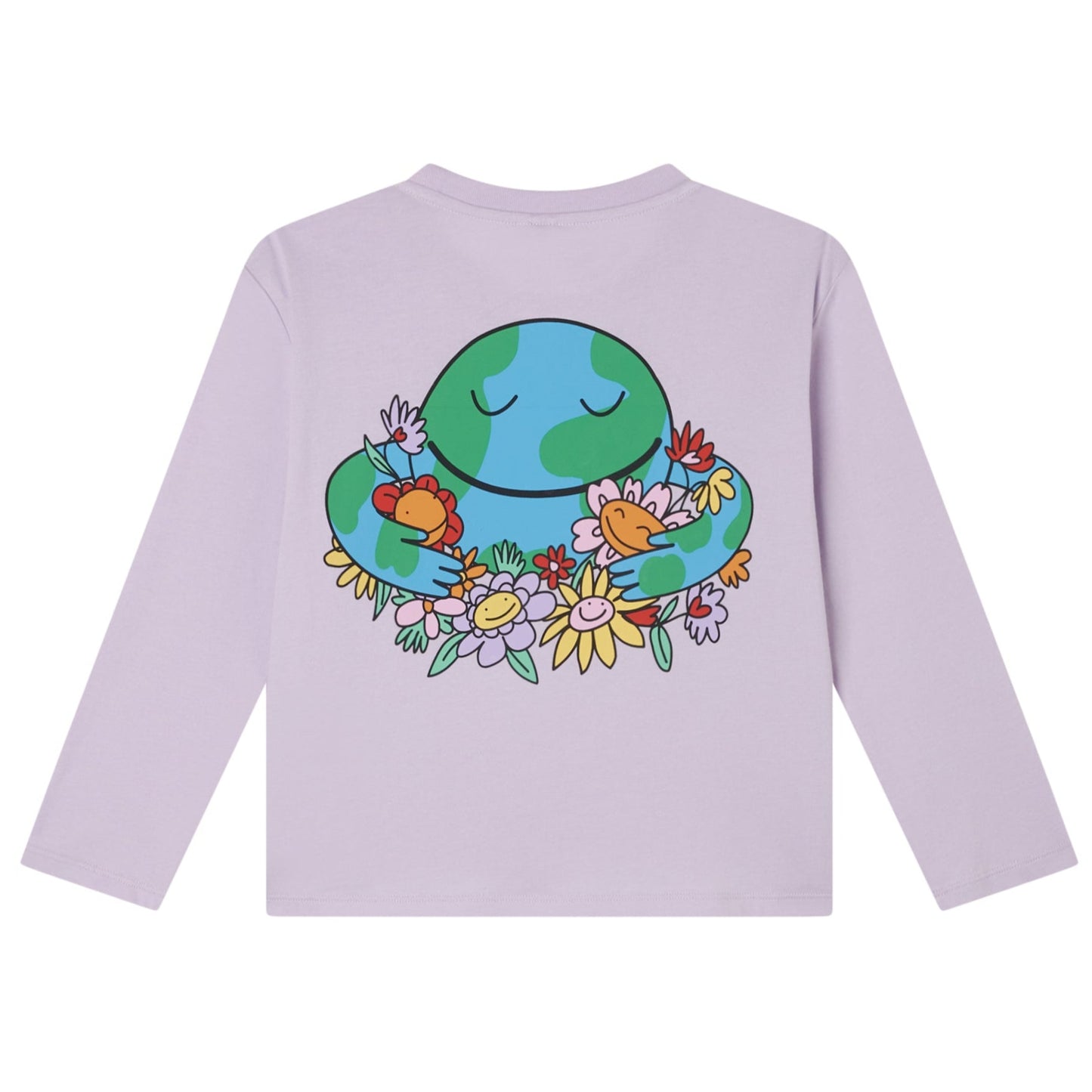 52B.TX8A70_Z0434_522 # Παιδική Μακρυμάνικη Μπλούζα Hug The Earth