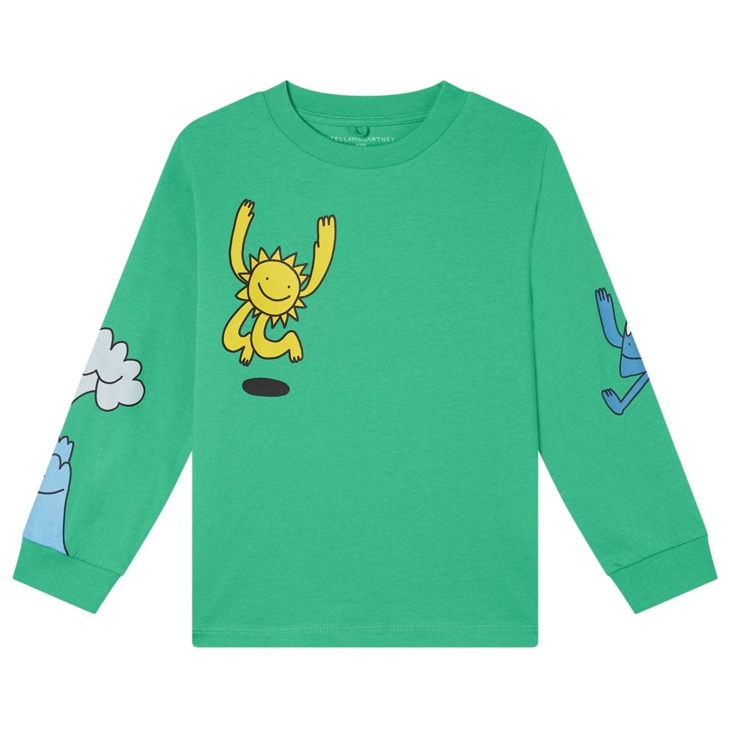 52B.TX8P80_Z0434_712 # Παιδική Μακρυμάνικη Μπλούζα Earth Friends Green