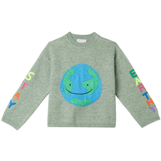 52B.TX9A00_Z2292_718 # Παιδικό Πουλόβερ Stay Earthy