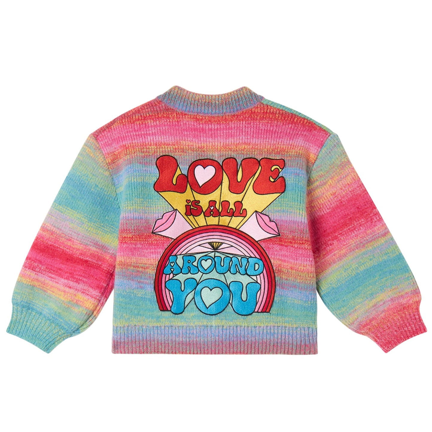 52B.TX9A90_Z1529_999 # Παιδική Πλεκτή Ζακέτα Love is All Around You