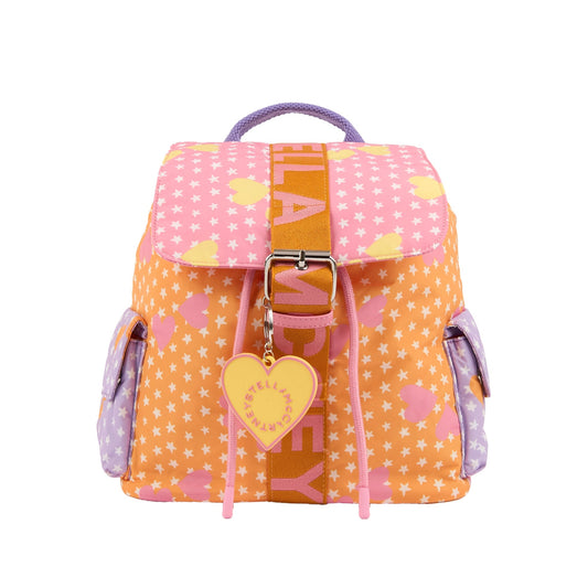 62A.TY0A18_Z3616_51UMC # Παιδική Τσάντα Πλάτης Stars Color Block