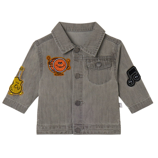 62A.TY2507_Z0522_909 # Βρεφικό Τζιν Μπουφάν Music Man