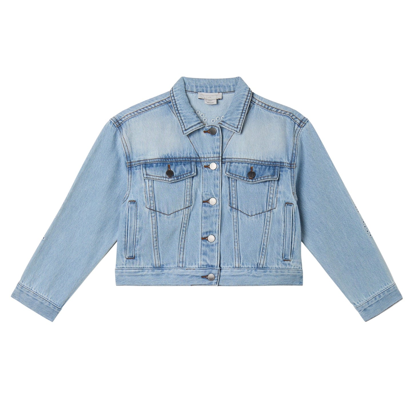 62A.TY2A67_Z0746_600 # Παιδικό Τζιν Μπουφάν Cropped Stella