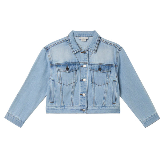 62A.TY2A67_Z0746_600 # Παιδικό Τζιν Μπουφάν Cropped Stella