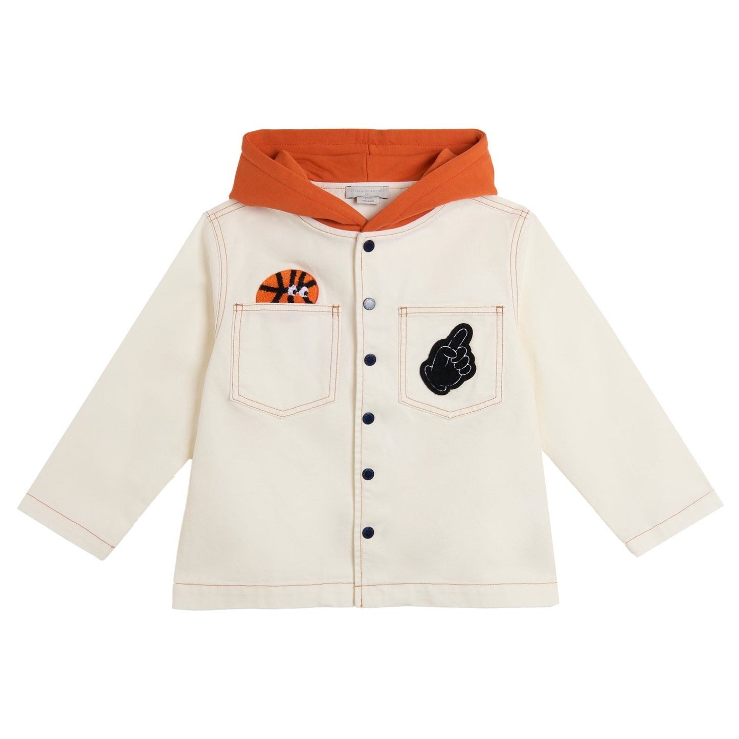 62A.TY2P47_Z2661_101 # Kids Denim Jacket Basket