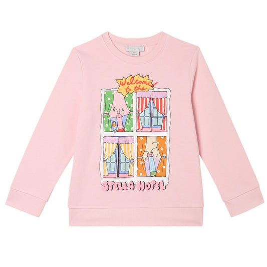 62A.TY4A10_Z3409_51R # Παιδική Μπλούζα Φούτερ Stella Hotel