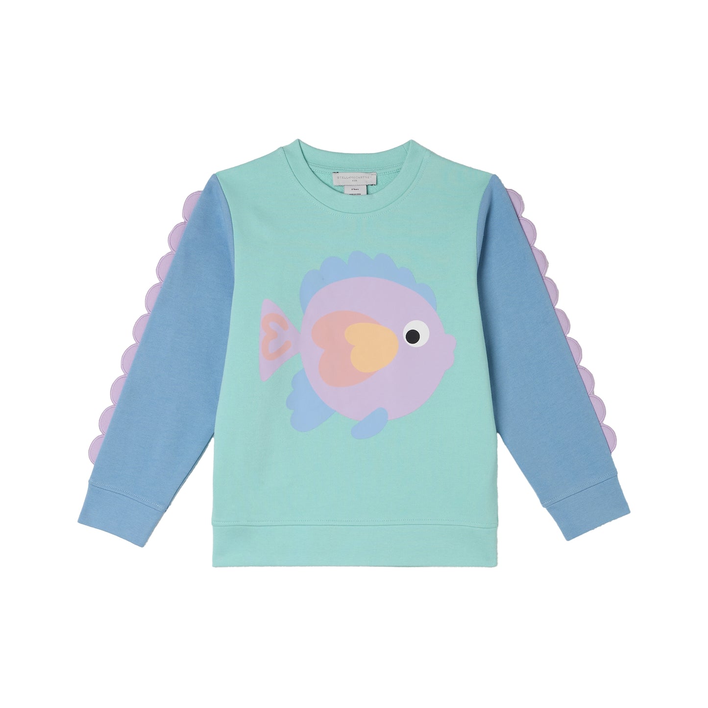 62A.TY4A60_Z3409_683 # Kids Sweatshirt Fish