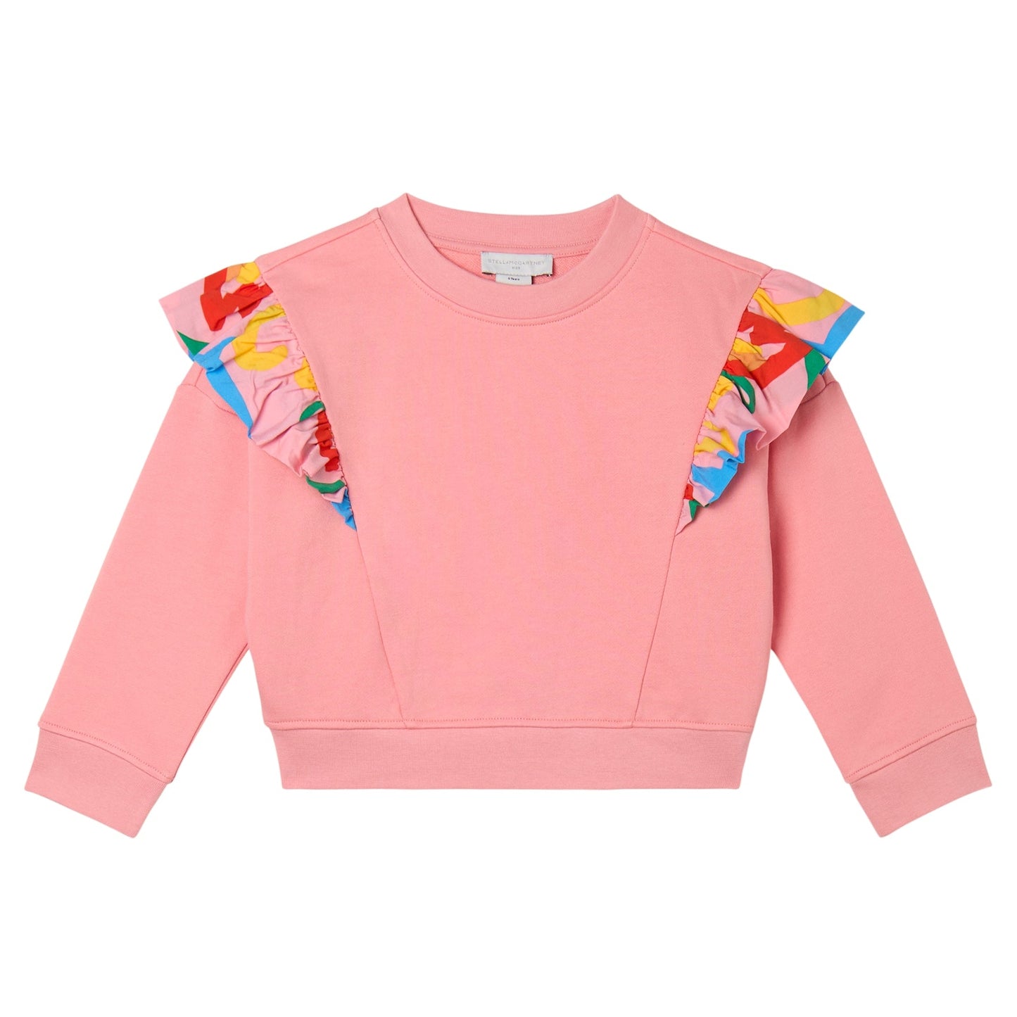 62A.TY4A70_Z0499_509 # Παιδική Μπλούζα Φούτερ Cropped Tulips Frills