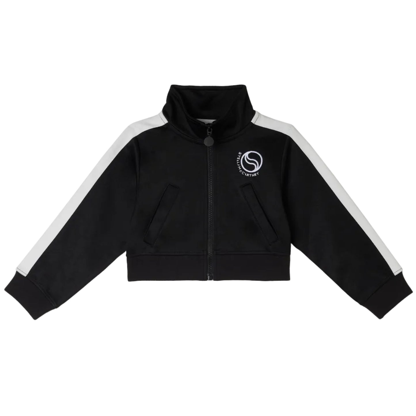 62A.TY4B40_Z3498_930 # Παιδική Ζακέτα Κροπ S-Wave Black