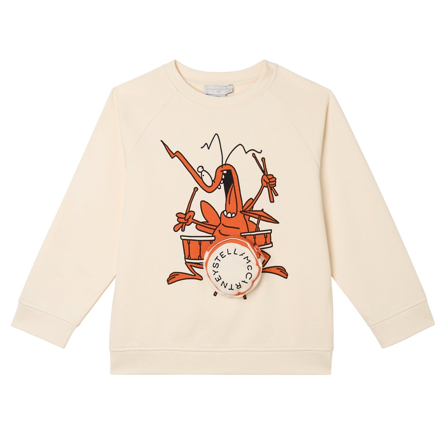 62A.TY4P60_Z3409_137 # Παιδική Μπλούζα Φούτερ Drum Pocket