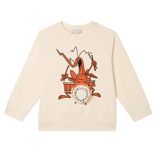 62A.TY4P60_Z3409_137 # Παιδική Μπλούζα Φούτερ Drum Pocket