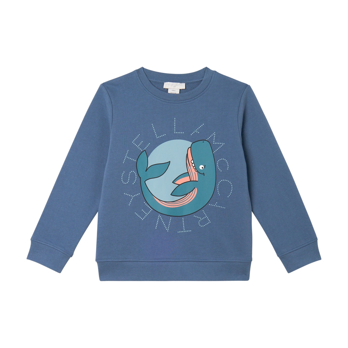 62A.TY4Q00_Z3409_61B # Παιδική Μπλούζα Φούτερ Happy Whale