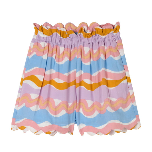 62A.TY6B09_Z3442_999MC # Παιδικό Σορτς Pastel Waves