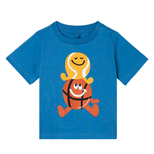 62A.TY8620_Z0434_61D # Βρεφική Κοντομάνικη Μπλούζα T-Shirt Sports