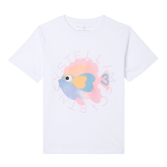 62A.TY8A61_Z0434_100 # Παιδική Κοντομάνικη Μπλούζα T-Shirt Fish