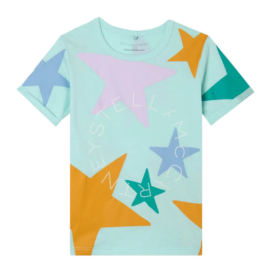 62A.TY8B11_Z0913_683 # Παιδική Μπλούζα T-Shirt Stars Mint