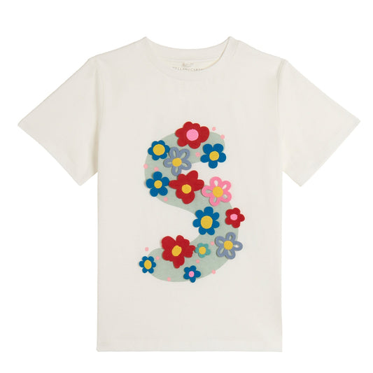 62A.TY8B31_Z0434_101 # Παιδική Μπλούζα T-Shirt Flowers S