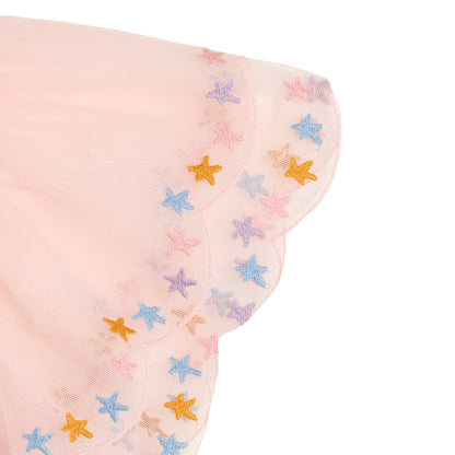 62A.TY8D11_Z0434_100 # Παιδική Μπλούζα με Τούλινα Μανίκια Stars