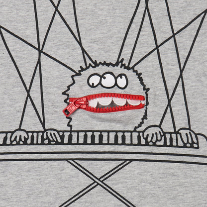 62A.TY8P01_Z0434_807 #  Παιδική Κοντομάνικη Μπλούζα T-Shirt Music Spider