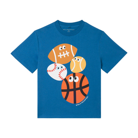 62A.TY8Q81_Z0434_61D # Παιδική Μπλούζα T-Shirt Sports Balls