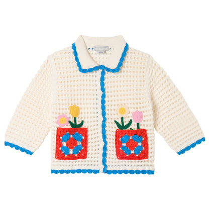 62A.TY9A10_Z1876_101 # Kids Knitted Cardigan Granny Square Flowers