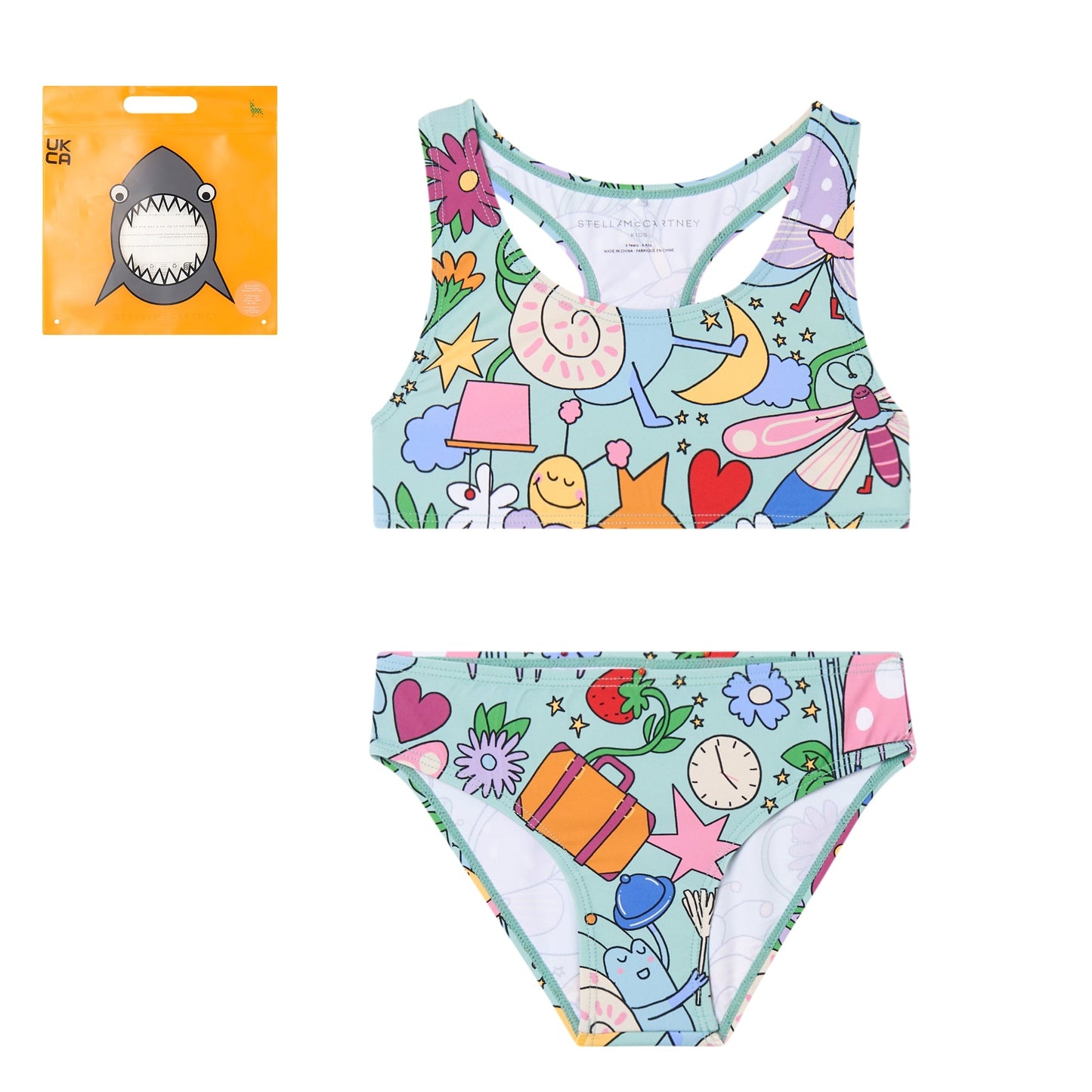 62A.TYCA35_Z3509_754MC # Παιδικό Μαγιώ Μπικίνι Bug Hotel