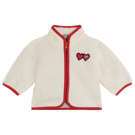 62B.TZ2047_Z0506_101 # Βρεφικό Μπουφάν Fleece Hearts