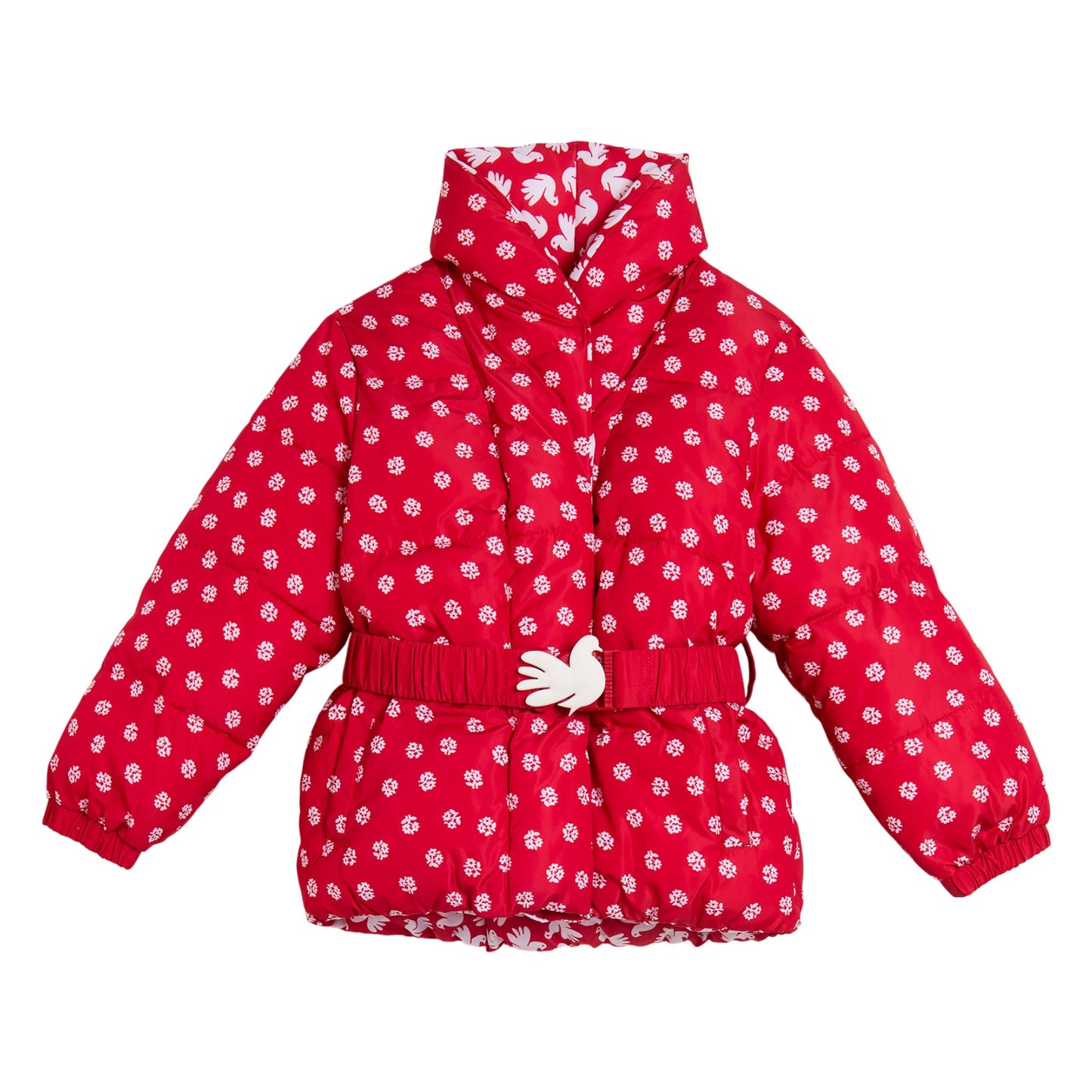 62B.TZ2A07_Z3871_411BC # Παιδικό Μπουφάν Ditsy Floral Red