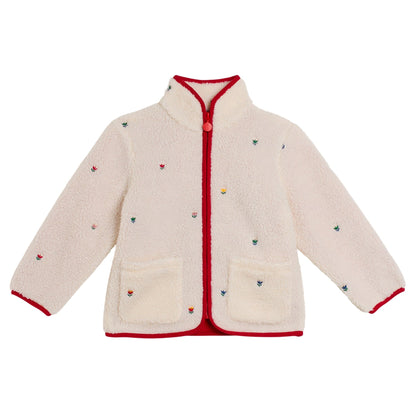 62B.TZ2A47_Z3881_189EM # Kids Jacket Sherpa Mini Tulips