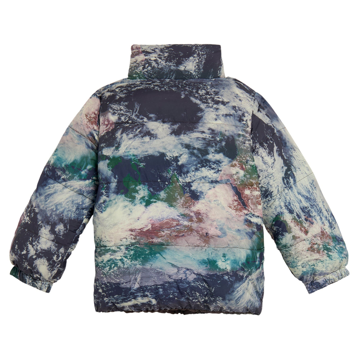 Kids Reversible Puffer Jacket Camo