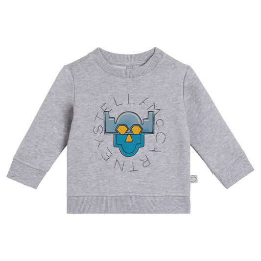 62B.TZ4300_Z4016_807 # Baby Sweatshirt Superhero Grey