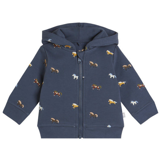 62B.TZ4320_Z4024_657EM # Baby Zipped Hoodie Horses