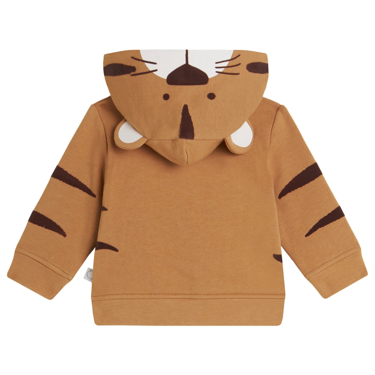 Baby Zipped Hoodie Tiger
