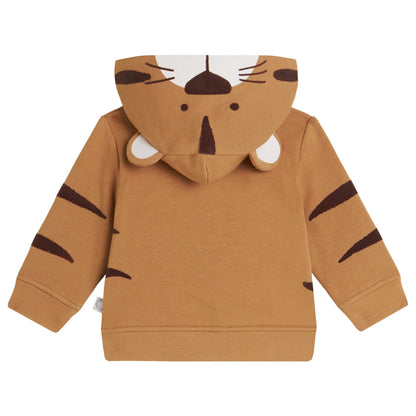 Baby Zipped Hoodie Tiger