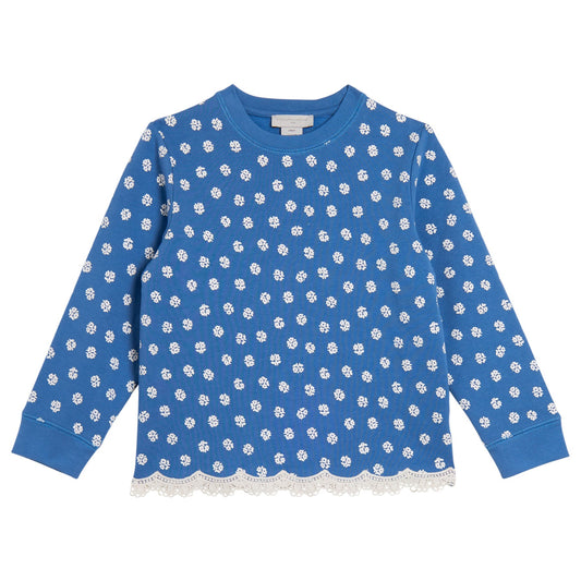 62B.TZ4A00_Z3888_648BC # Kids Sweatshirt White Flowers