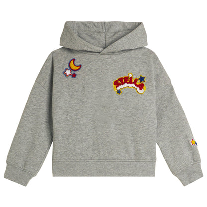62B.TZ4A70_Z3059_807 # Kids Hoodie Stella Badges Grey