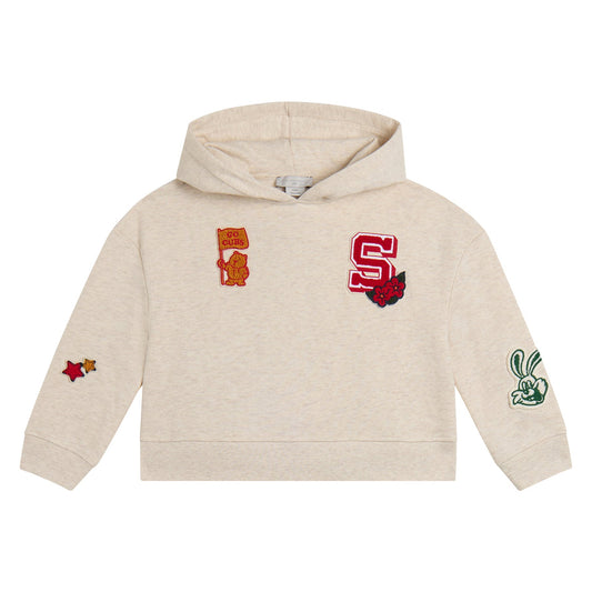 62B.TZ4B30_Z3059_870 # Kids Cropped Hoodie Animal Badges