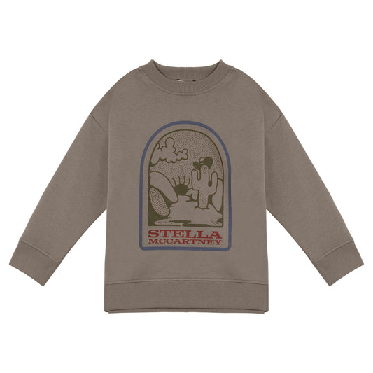 62B.TZ4P30_Z4016_774 # Kids Sweatshirt Desert Grey