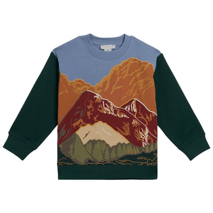 Kids Sweatshirt Mountains
