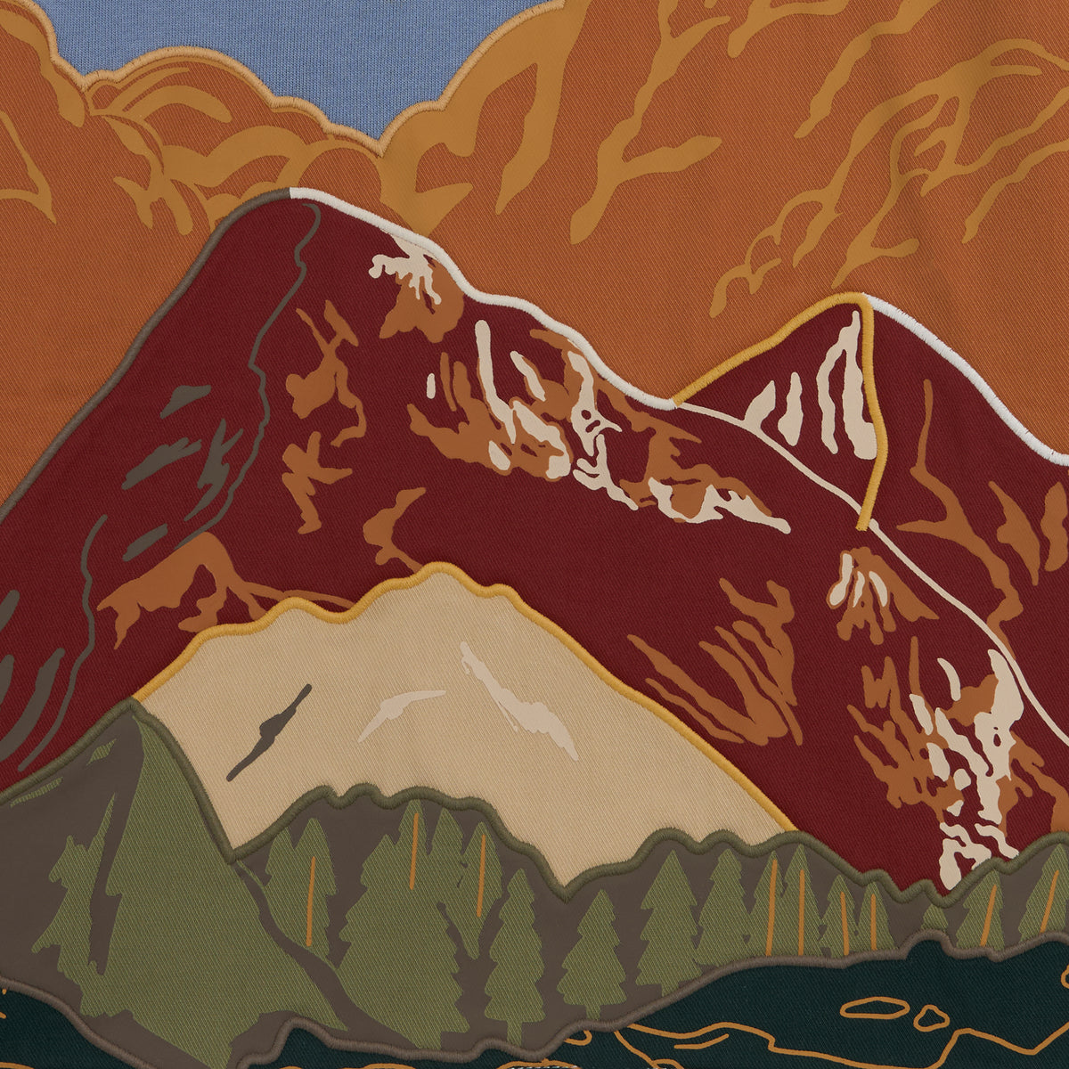Kids Sweatshirt Mountains