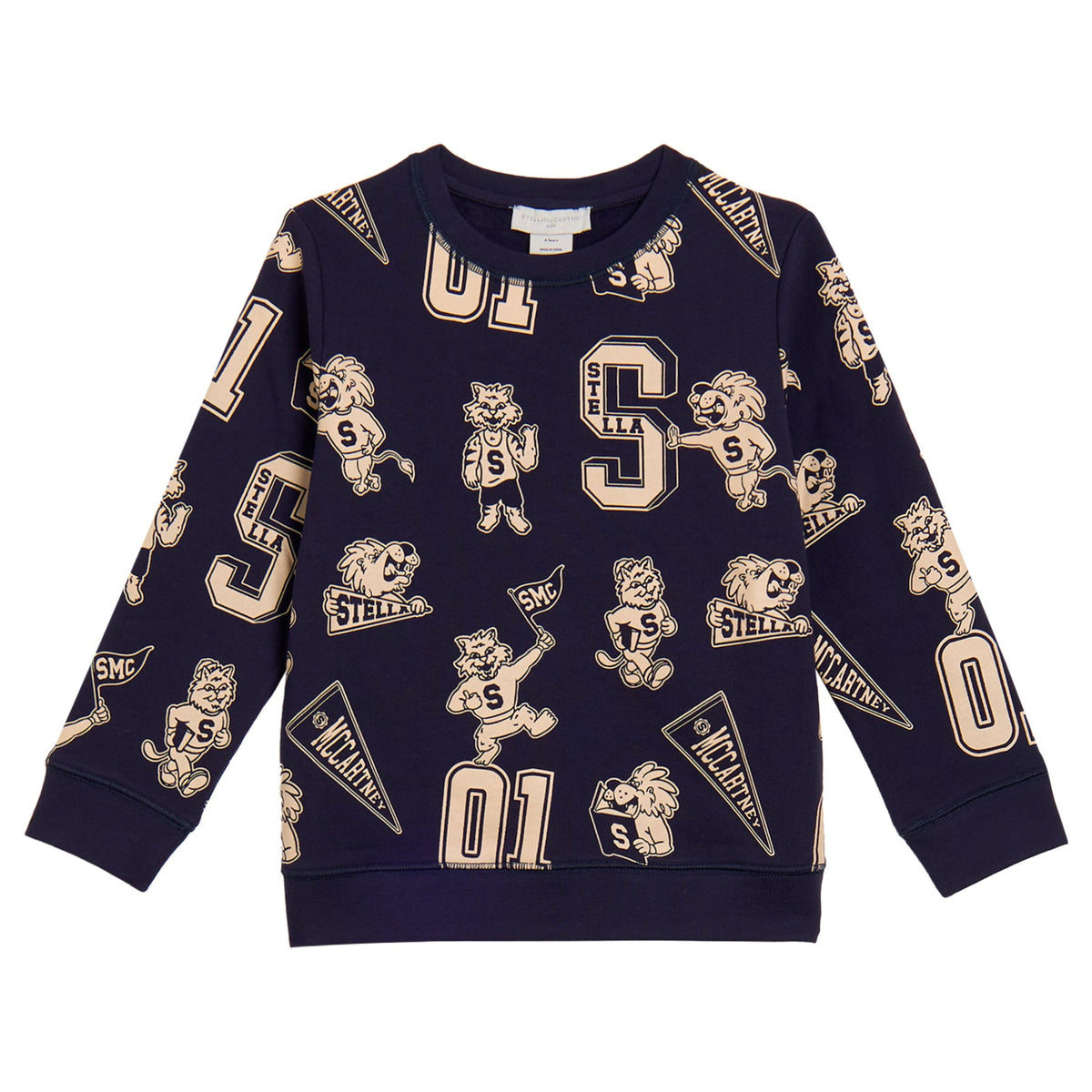 Kids Sweatshirt Tiger & Lion