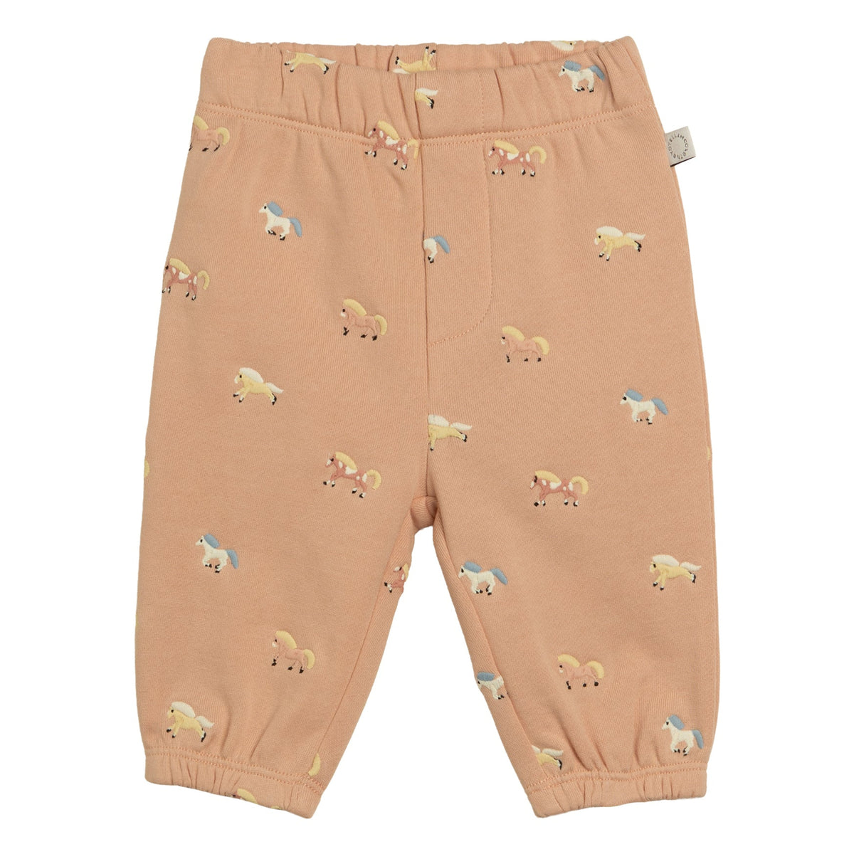 62B.TZ6110_Z4024_50MEM # Βρεφικό Παντελόνι Φόρμα Horses Pink
