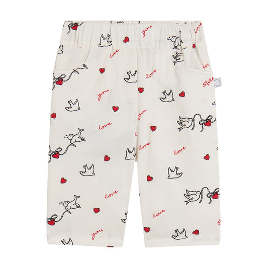 Baby Trousers Love Birds