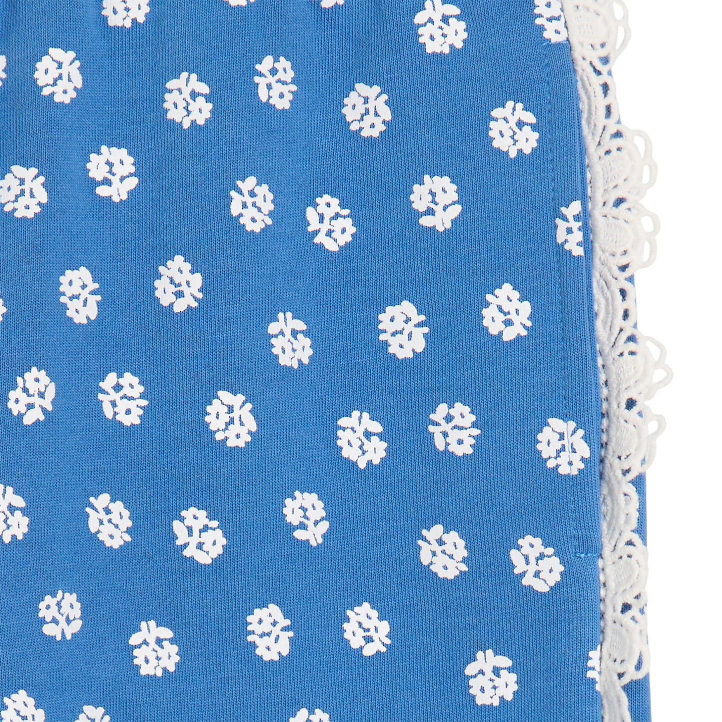 62B.TZ6A10_Z3888_648BC # Παιδικό Παντελόνι Φόρμα White Flowers