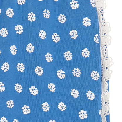 62B.TZ6A10_Z3888_648BC # Παιδικό Παντελόνι Φόρμα White Flowers